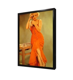 Marilyn Monroe Çerçeveli Mdf Tablo