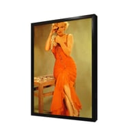 Marilyn Monroe Çerçeveli Mdf Tablo