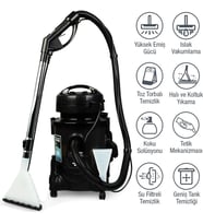 Fantom Robotix CC-9500 2400 W Su Filtreli Halı Yıkama Robotu Yüksek Emiş Gücü ile Pratik Temizlik