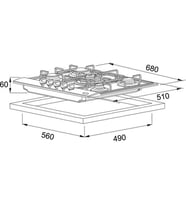 FRANKE Smart Linear FHNL 705 4G TC XS E Inox OCAK