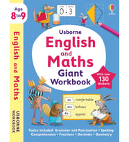 Usborne English And Maths Giant Workbook 8-9