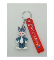 Bugs Bunny Çizgi Film Karakter Silikon Anahtarlık