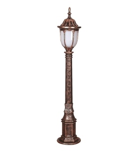 AVONNI BSU-68178-BKR-B Kahverengi Boyalı Dış Mekan Aydınlatma E27 ABS Polikarbon Cam 16cm