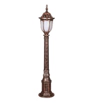 AVONNI BSU-68178-BKR-B Kahverengi Boyalı Dış Mekan Aydınlatma E27 ABS Polikarbon Cam 16cm