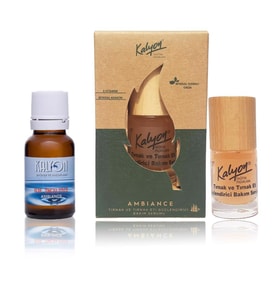 Kalyon Oje Çözücü+Kalyon Bitkisel Tırnak ve Tırnak Eti Güçlendirici Bakım Serumu 11 Ml