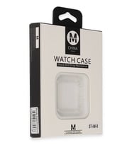 Movenchy Apple Watch Ultra 49mm Bondy Kasa Koruyucu - Beyaz