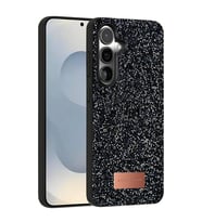 Onegif Galaxy S25 Bright Simli Kapak - Siyah