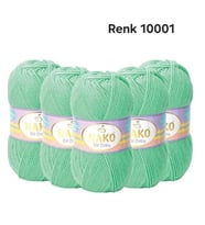LİDA CRAFTS NAKO ELİT BABY RENK 10001 MİNT