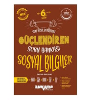 6. Sınıf Sosyal Bilgiler Güçlendiren Soru Bankası Ankara Yayın