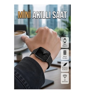 SQ-16 Mini Series 10 Dokunmatik Akıllı Saat – Kalp Ritmi, SpO2 ve Uyku Takibi