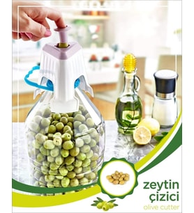 Kolay Zeytin Dilme Çizme Aparatı Pratik Kolay Zeytin Çizici Alet