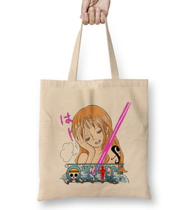 Nami Character One Piece Bez Çanta Uzun Saplı