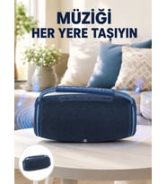 Ipx5 Su Geçirmez Taşınabilir Bluetooth Hoparlör Renkli Işıklı Yeni Nesil