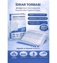 İdrar Torbası Steril İdrar Toplama Torbası 20 Adet