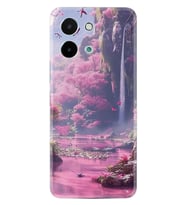 Vivo Y28 Kılıf Boutique Baskılı Resimli Şelale Pcode -033