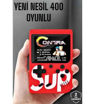 Çocuklara Özel Sup 400 Oyunlu Mini Oyun Konsolu