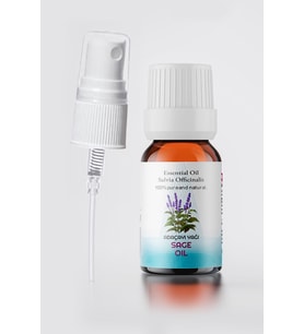 PROCLİS Adaçayı Yağı, %100 Doğal Uçucu Yağ, Sage Oil 10 ml Sprey Başlıklı