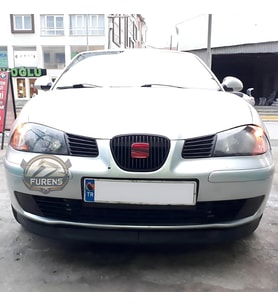 Seat Cordoba 2000-2009 Uyumlu H lip Esnek Ön Lip 2 Parça Karlık Ön Ek Tampon Altı Dil