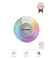 Torima D65 Beyaz RGB Işıklı Kablosuz Bluetooth Hoparlör