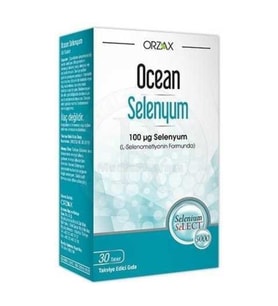 Ocean Selenyum 100 Mcg 30 Tablet (Renksiz)