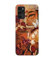 Oppo A16 / A55 Uyumlu Eller Tablosu Aesthetic Tasarımlı Şeffaf Telefon Kılıfı