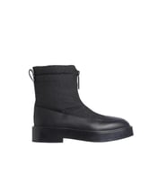 Calvin Klein Concave Welt Naylon Tamamı Baskılı Kadın Siyah Bot YW0YW02073-BEH