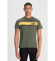 Lee Regular Fit Normal Kesim Bisiklet Yaka Tişört - L211918 (Haki)