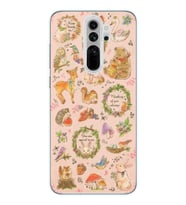Xiaomi Redmi Note 8 PRO Uyumlu Sevimli Hayvanlar Tasarımlı Şeffaf Telefon Kılıfı