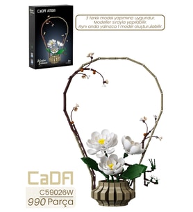 CADA Artizan Winter C59026W Dekoratif ve Koleksiyonluk Çiçek Modeli 990 Parça FFC59026W