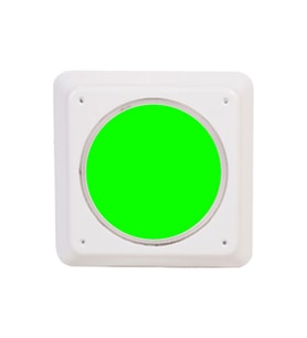Slim Flat kare Sıva üstü Led Havuz Aydınlatma Ampülü lamba Yeşil 230mm x H33mm 30W