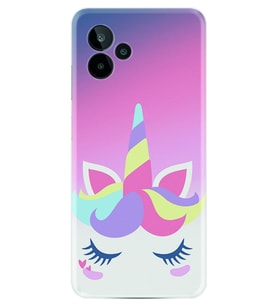 General Mobile GM 24 Pro Kılıf Silikon Desen Özel Seri Sweety Unicorn 1737