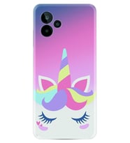 General Mobile GM 24 Pro Kılıf Silikon Desen Özel Seri Sweety Unicorn 1737
