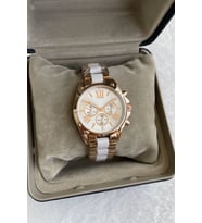 Yeni Sezon Yeni Stil M Kors Model Rose Gold Beyaz Renk Kadın Kol Saati