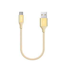 Ttec 2DK26A Alumicable Mini 30 cm Type-C Şarj Ve Data Kablosu Altın