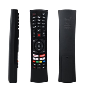 Ayt Küçük Kalıp Vestel Uyumlu Netflix Youtube Tuşlu Yazısız Lcd Led TV Kumanda RC4390-30100824