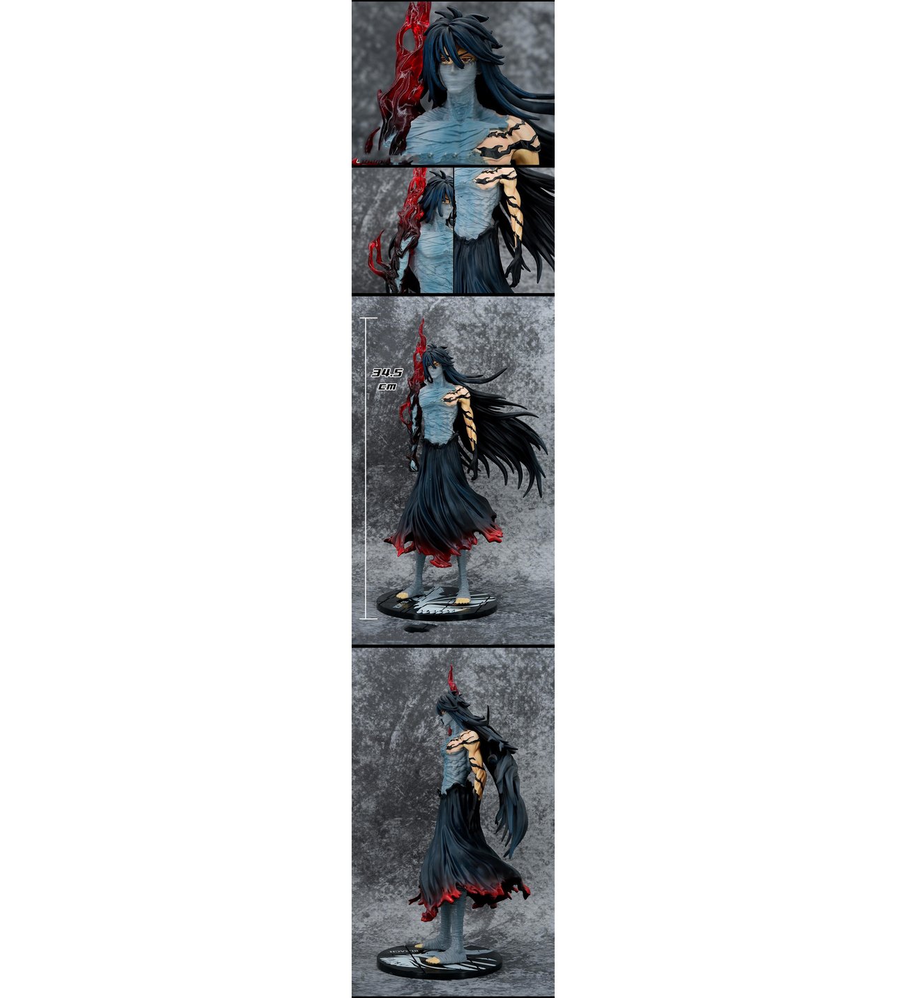 Anime BLEACH GK Ichigo Kurosaki Final Getsuga Tenshou Aksiyon