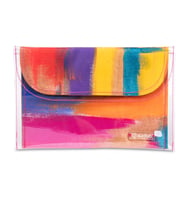 El Boyama Renklerin Heyecanı Serisi Medium Özel Clutch Çanta