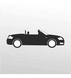 Folyo Sticker Audi 50cm Uzunluk (Karışık)