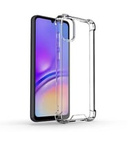 Coverzone Galaxy A05S ile uyumlu K?l?f Z-Nitro Anti Shock Silikon Kapak Kamera Korumal? Anti?ok Airbag K�?e Korumal? Silikon ?effaf K?l?f