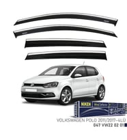 Niken VW Polo Cam Rüzgarlığı Kromlu 2011-2017 4'Lü