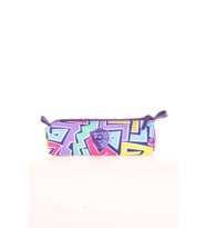Kaukko Triangle Dual Crazy Kalem Çantası Aberdeen K2569 (Çok Renkli)