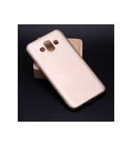 Samsung Galaxy J7 Duo Uyumlu Kılıf Zore Premier Silikon Kapak (Gold)