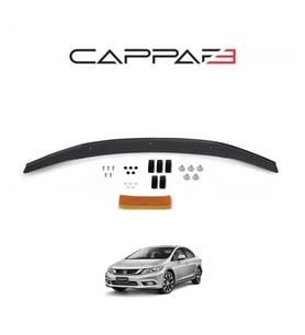 Honda Civic 2012-2015 Yıl Aralığı Uyumlu Kaput Rüzgarlık 4mm