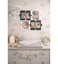 Puzzle resim çerçevesi 4 resimli 10*15 resim ici no 32