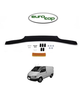 EUROCAP Ford Transit Ön Kaput Koruyucu Rüzgarlık 3mm (ABS) 93-02