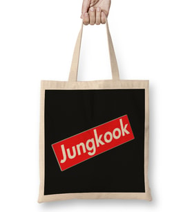 Bts Gungkook Jungkook Bez Çanta Uzun Saplı