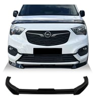 Opel Combo Ön Lip Parlak Siyah Plastik Ön Ek Karlık 2019 2020 2021 2022 2023 2024 karlık+bodykit+ek