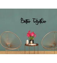BK Home Better Together Duvar Yazısı-1 (Siyah)