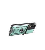 Galaxy S25 Edge Pars Lens Yüzüklü  - Yeşil