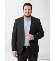 LCW BUSINESS Siyah Standart Kalıp Erkek Blazer Ceket